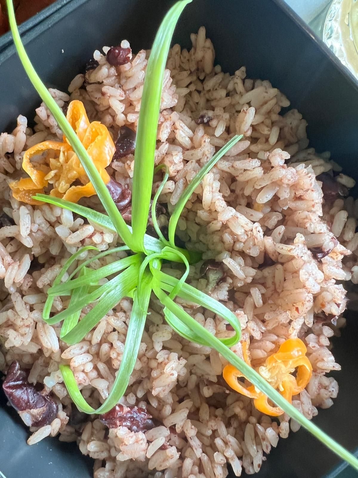 Rice & Peas.